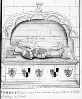 Enfeu de Philippe de Fleurigny et de Catherine la Drouaise, abbaye Notre-Dame de l'Estrée
